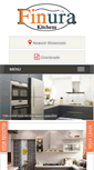 Mobile Screenshot of finurakitchens.com